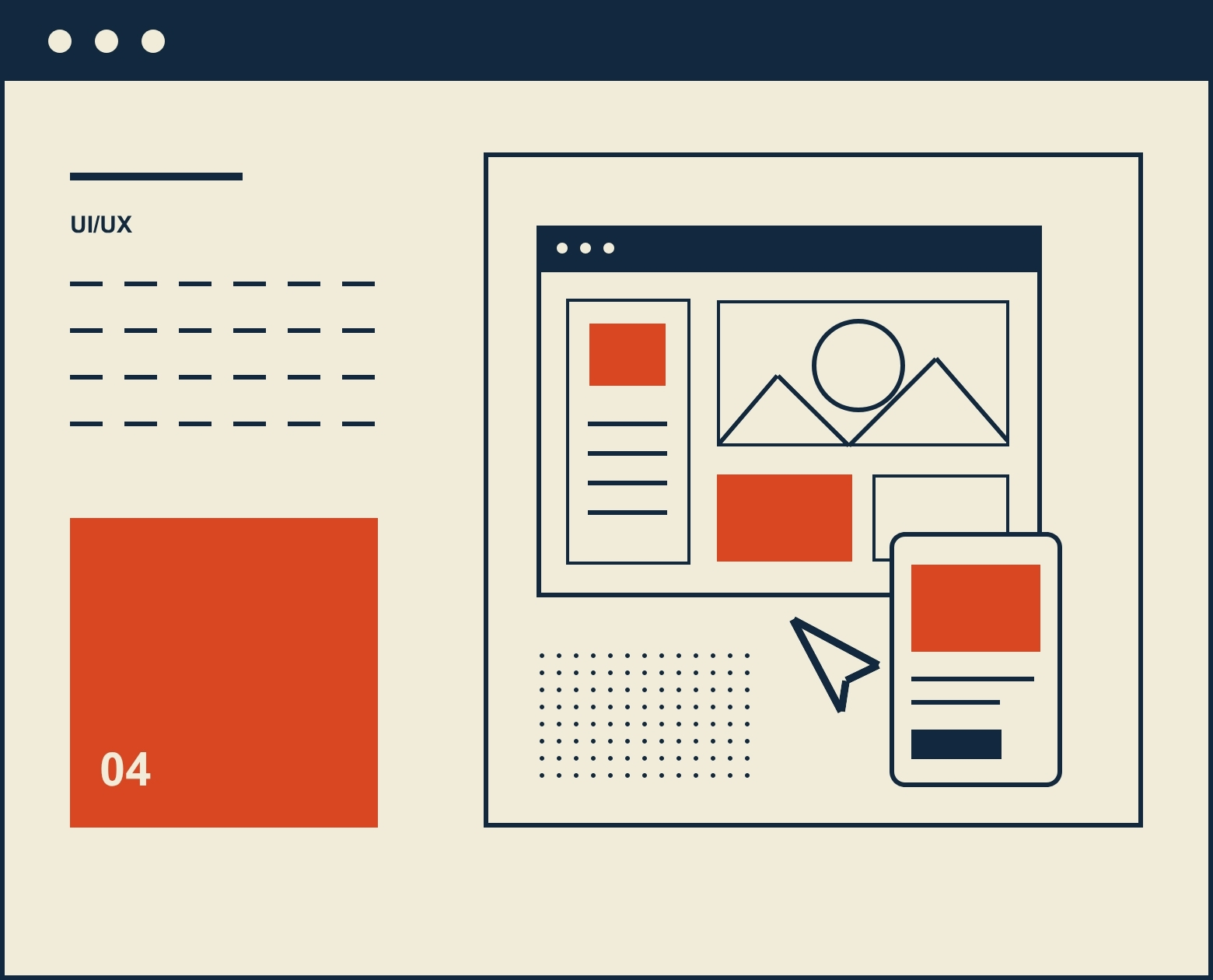 UI and UX work